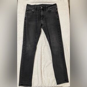 American Eagle Outfitters Charcoal Slim Straight Jeans
